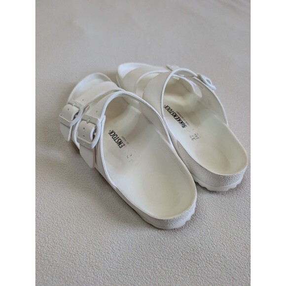 Birkenstock Arizona Essentials EVA Slide Antique White Women's Size 37 US 6.5 - Picture 3 of 8